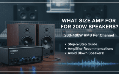 What Size Amp for 200W Speakers?