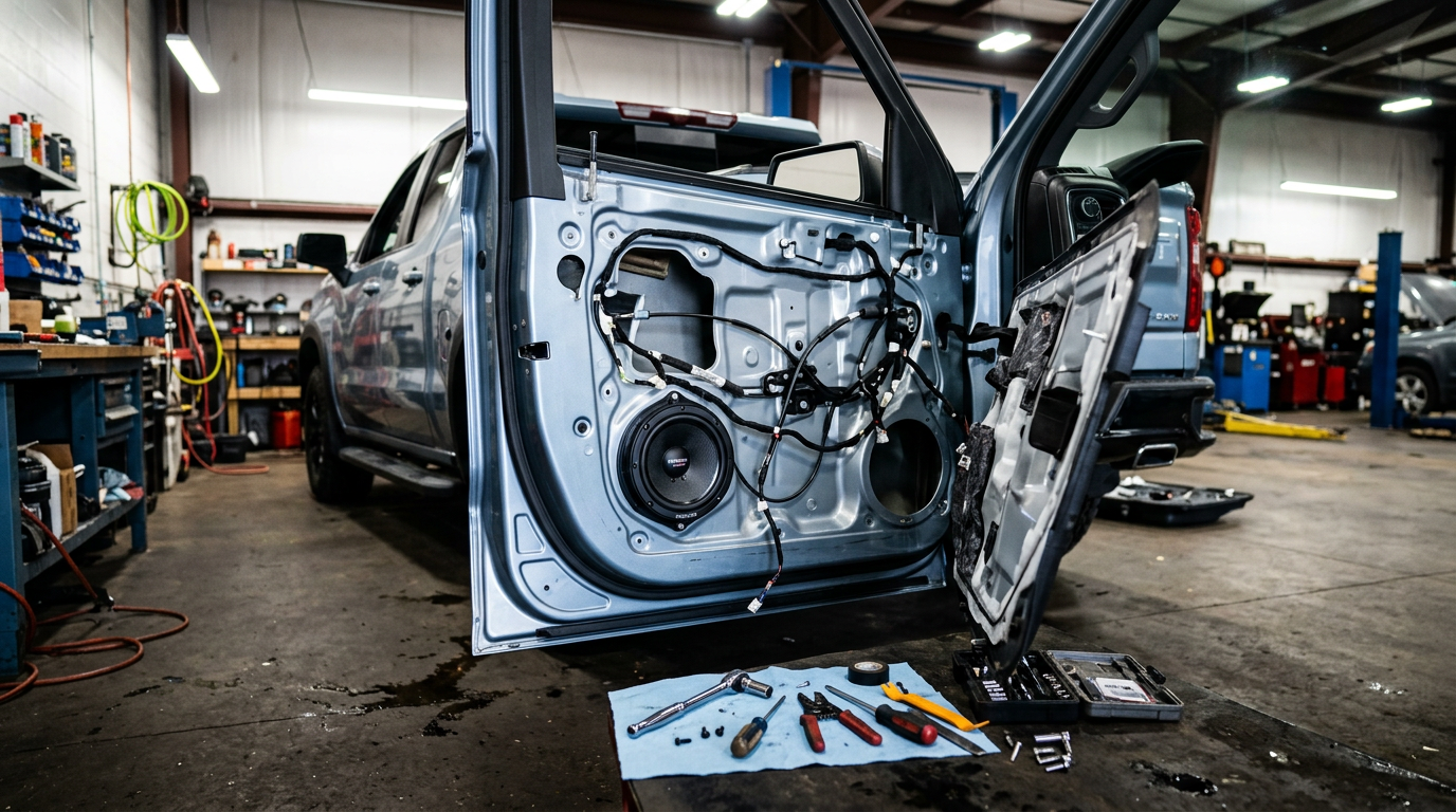 What Size Door Speakers 2006 Chevy Silverado?