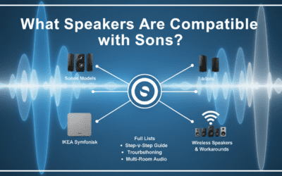 What Speakers Are Compatible with Sonos?