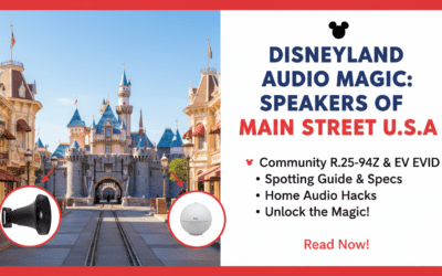 What Speakers Does Disneyland Use Main Street USA
