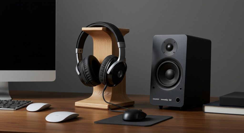What Type of Devices are Computer Speakers or Headphones?