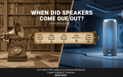 When Did Speakers Come Out? History Guide