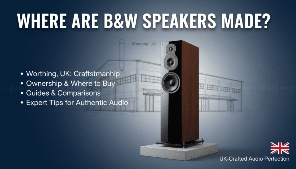 Where Are B&W Speakers Made?