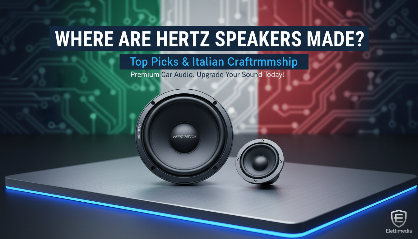 Where Are Hertz Speakers Made? Top Picks