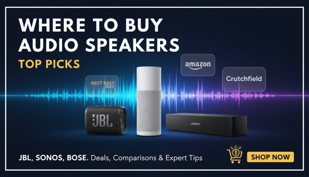 Where to Buy Audio Speakers: Top Picks