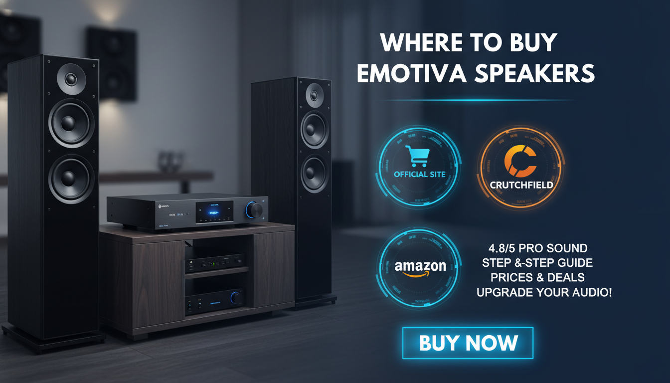 Where to Buy Emotiva Speakers Where to Buy Emotiva Speakers