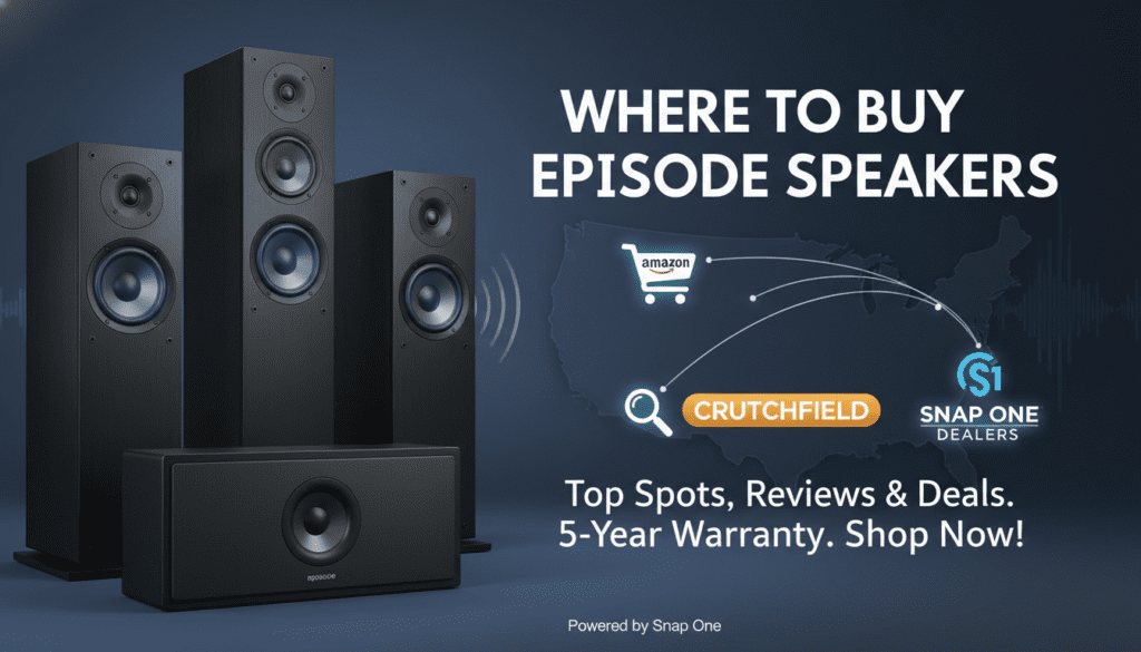 Where to Buy Episode Speakers