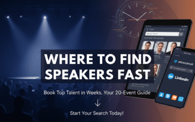 Where to Find Speakers Fast