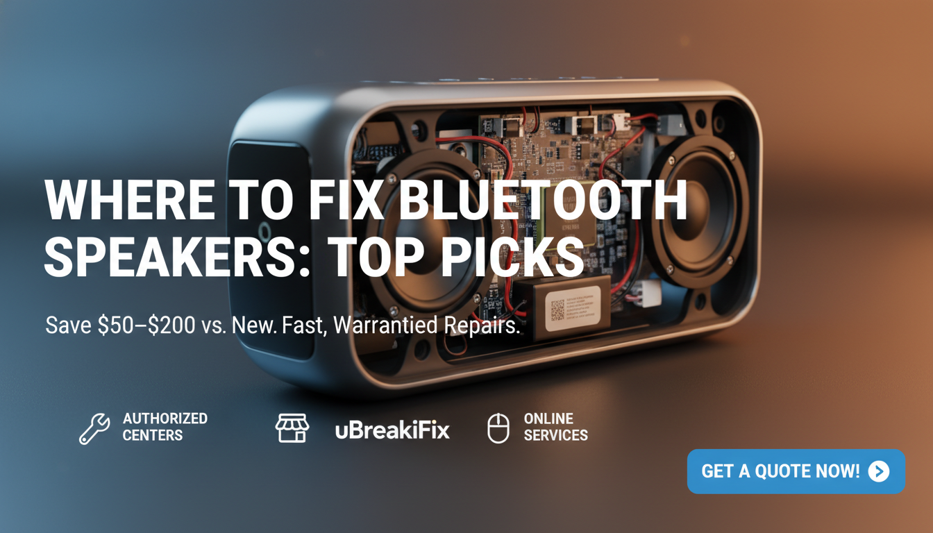 Where to Fix Bluetooth Speakers: Top Picks Where to Fix Bluetooth Speakers: Top Picks