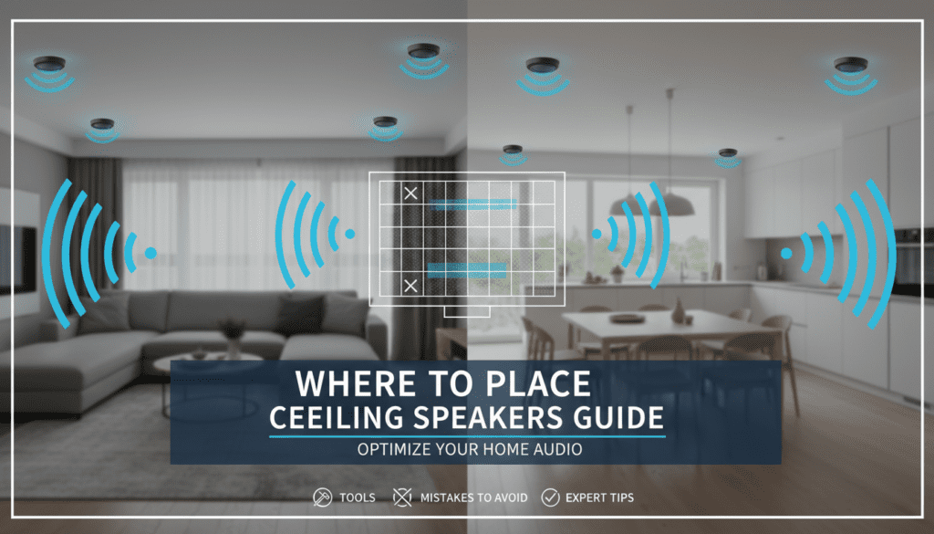 Where to Place Ceiling Speakers Guide
