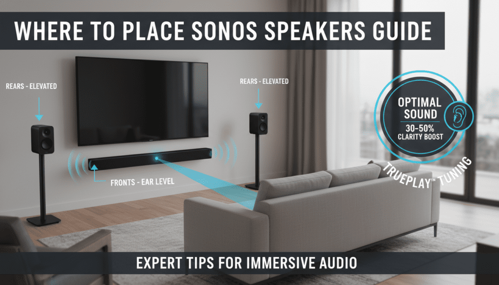 Where to Place Sonos Speakers Guide