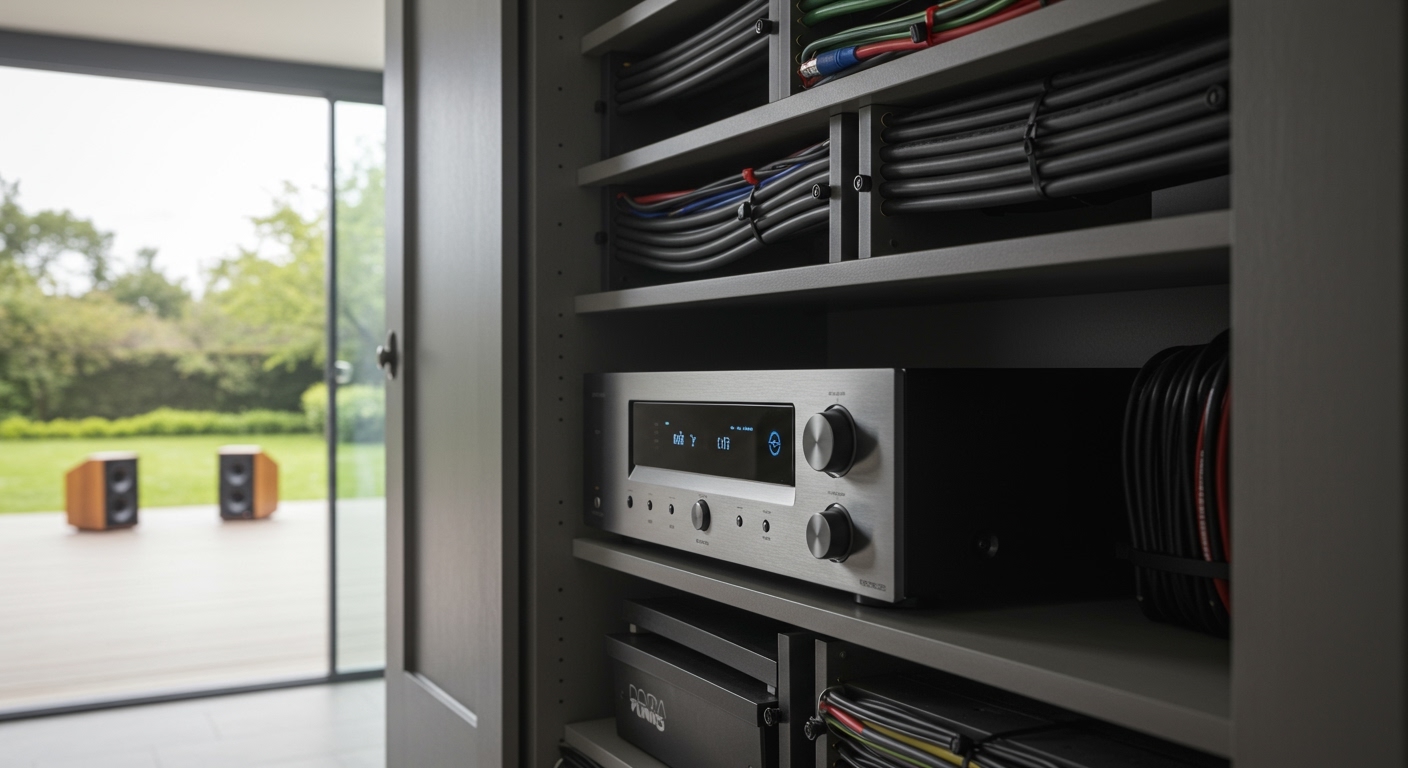 Where to Put Receiver for Outdoor Speakers: Setup Guide