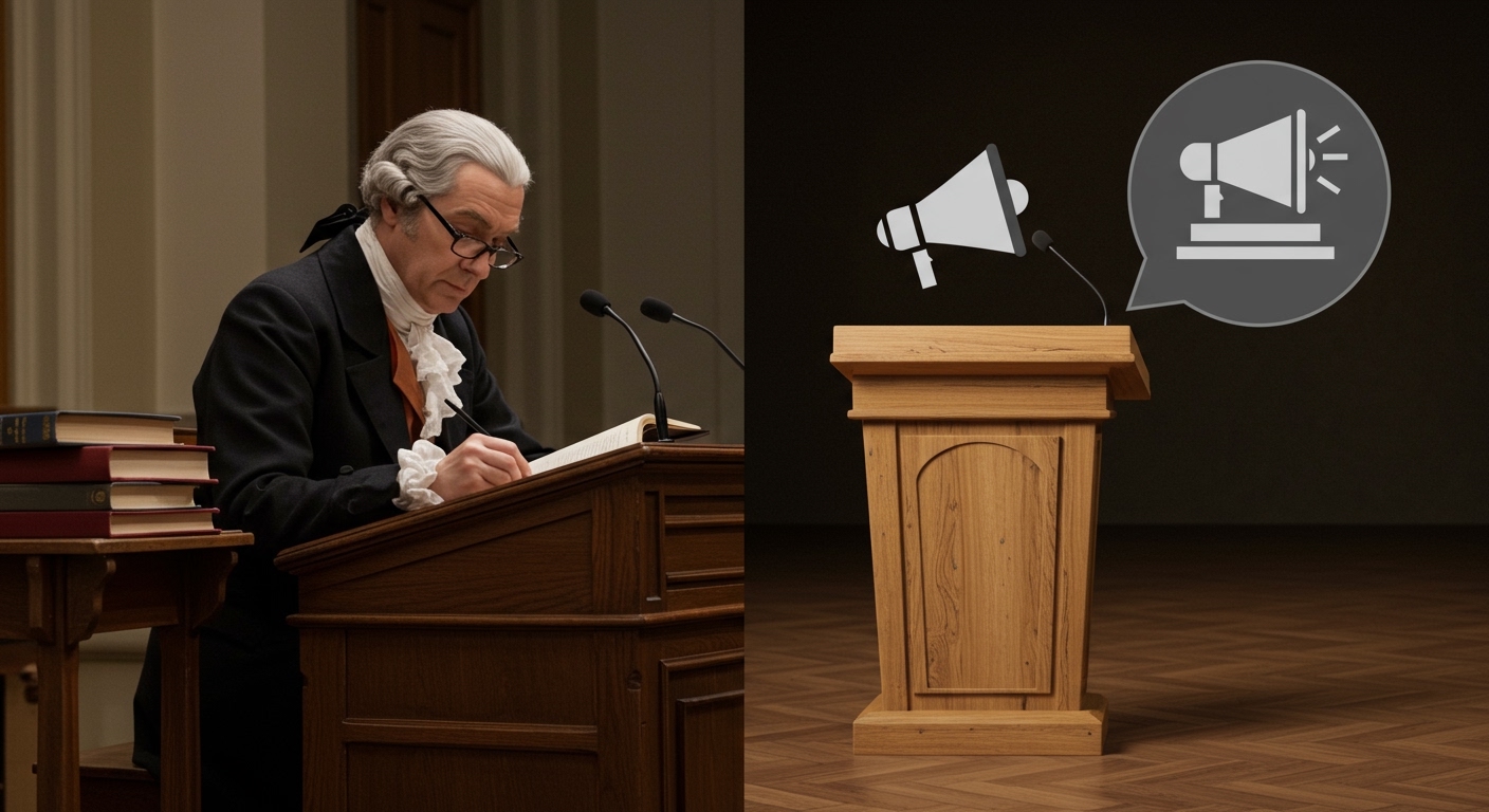 Which Two Speakers Represent Karl Marx’s Ideas of Communism?