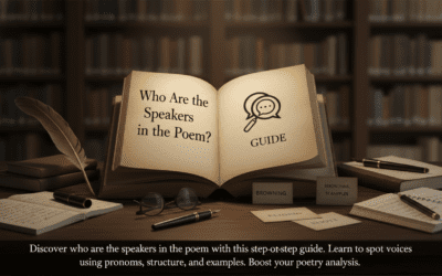 Who Are the Speakers in the Poem? Guide