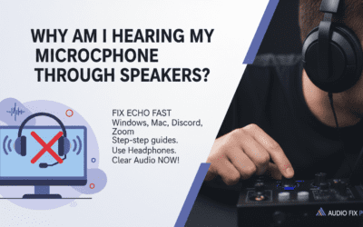Why Am I Hearing My Microphone Through Speakers?