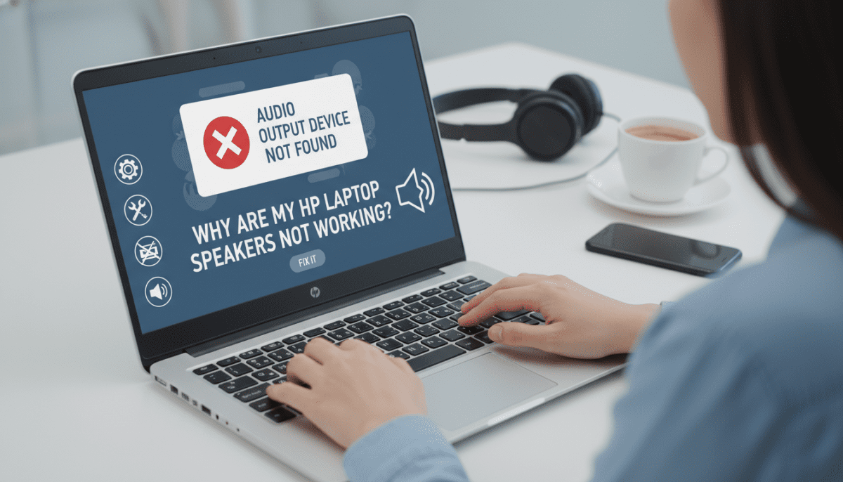 Why Are My HP Laptop Speakers Not Working? Fix It