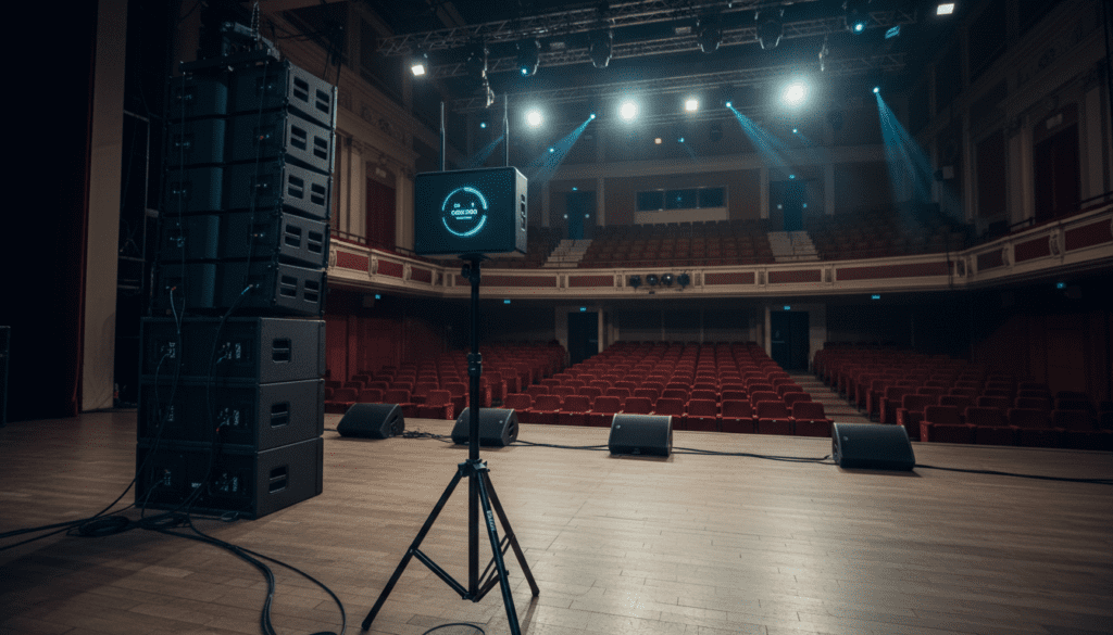 Wireless Receiver Placement: Can it be near PA Speakers?