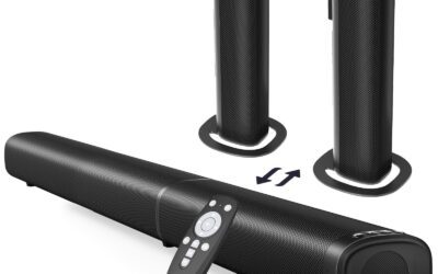 Puriom 100W Detachable Sound Bar: Immersive Home Theater