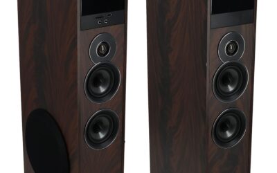 Rockville TM80D Powered Tower Speakers: 800W Home Theater