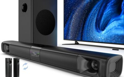 Saiyin 100W Detachable Soundbar with Subwoofer for TV