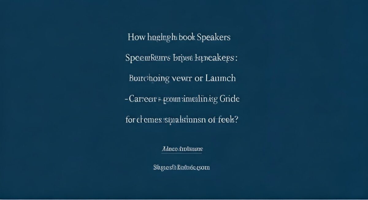 How Do Speakers Bureaus Work? Step-by-Step Guide