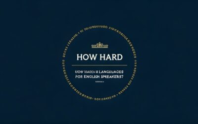 How Hard Are Languages for English Speakers?