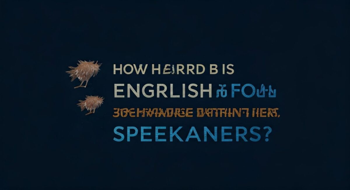 How Hard is English for Japanese Speakers?