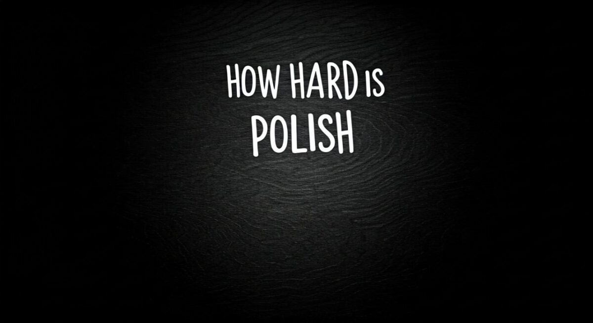How Hard is Polish for English Speakers?