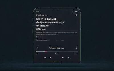 How to Adjust Speakers on iPhone