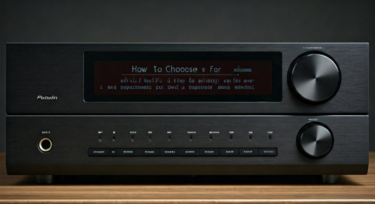 How to Choose Receiver for Speakers