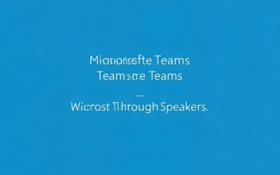 How to Make Microsoft Teams Ring Through Speakers