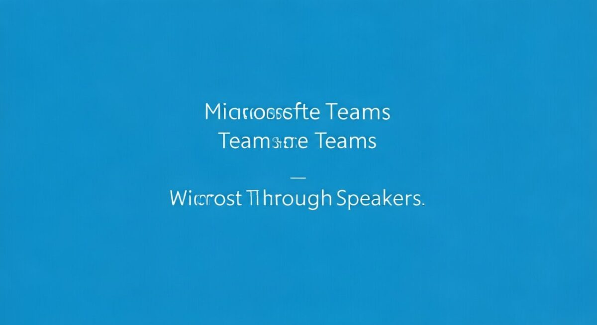 How to Make Microsoft Teams Ring Through Speakers