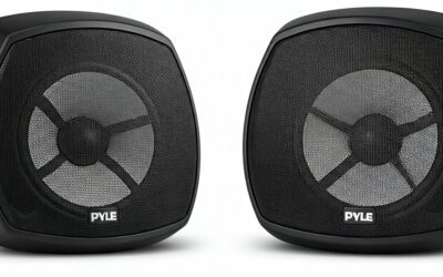 Pyle 300W Waterproof Outdoor Speakers Pair – PDWR45BK