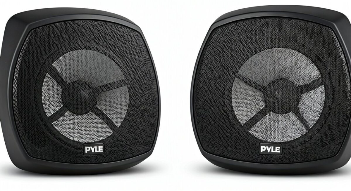 Pyle 300W Waterproof Outdoor Speakers Pair - PDWR45BK