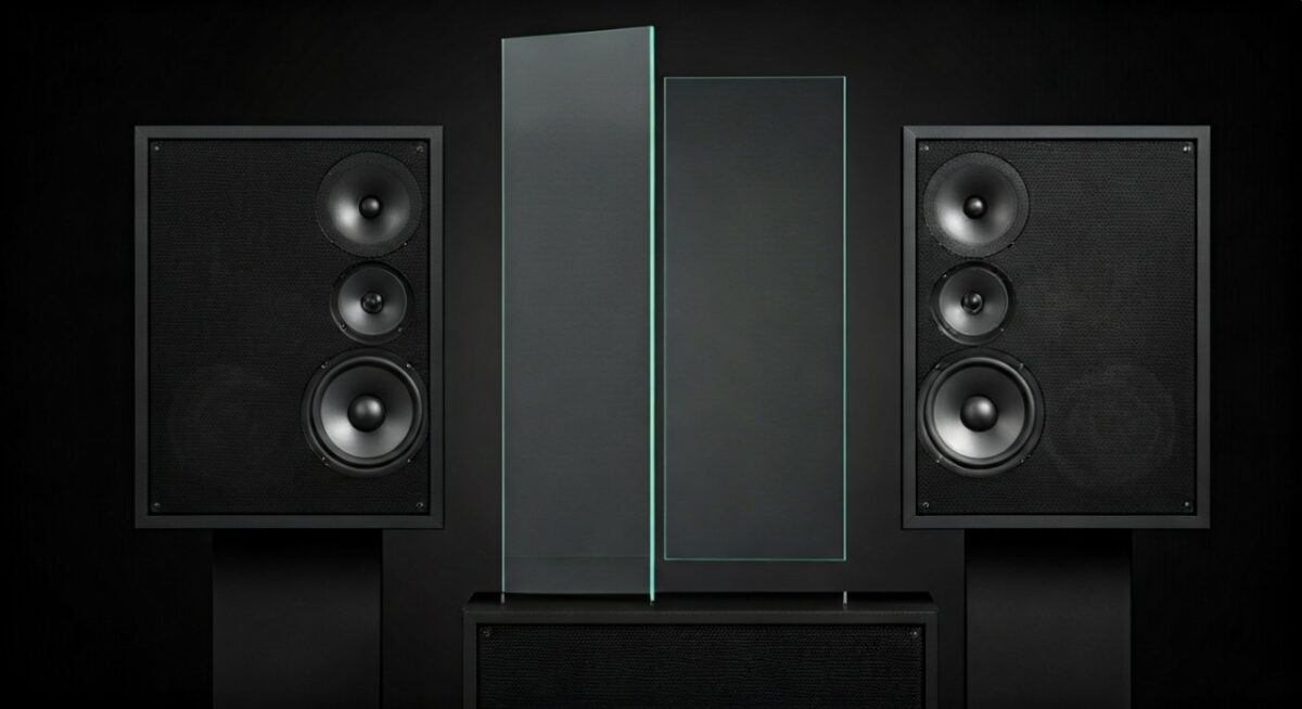 What Are Glass Panels in Front of Speakers?