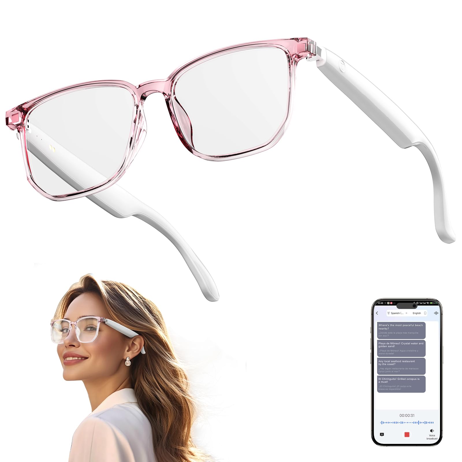 The Best Hy-c8 Ai Wireless Bluetooth Translation Glasses of 2026 to Upgrade Your Home