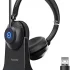 Bluetooth 5.3 Headset: Noise-Canceling Mic for Clear Calls
