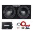 Edifier T5s Powered Active Subwoofer with 70W RMS, 8″ Long-Throw Woofer, Deep Bass (35Hz) Speaker, Built-in Amp, Low Distortion, Phase Selector & Energy-Efficient for Home & Studio Audio, Brown
